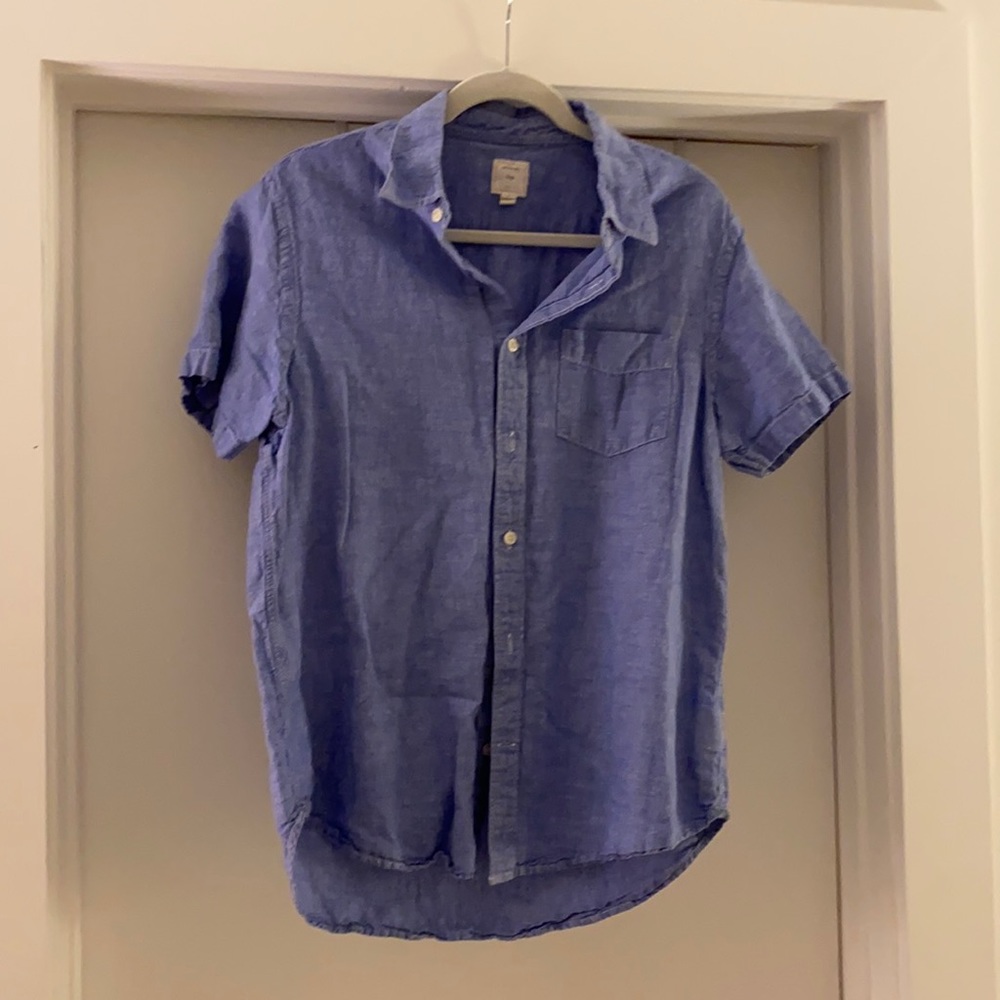 Blue Gap short sleeve button down